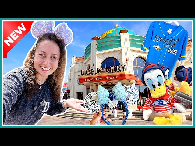 NEW Disneyland Paris Merchandise! DISNEY VILLAGE Shopping 2026