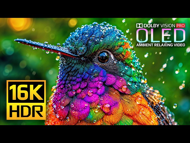 Best 16K HDR Display Test 120 fps Video | 4K Video & 8K ULTRA HD TV