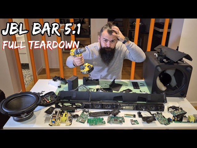 JBL BAR 5.1 FULL Teardown