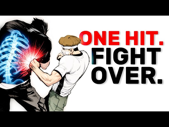 Where to Hit in a Street Fight to Win (It’s NOT the Face)