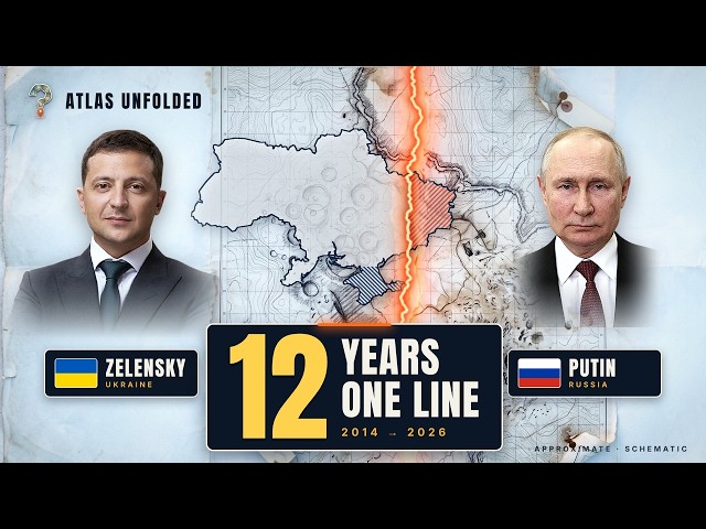 The Entire Ukraine War in 25 Minutes (Animated With Maps)