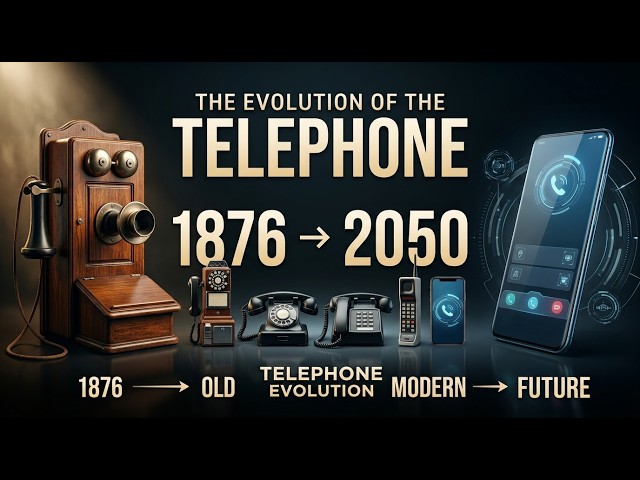 The Evolution of the Telephone (1876–2050) | From Bell’s First Phone to the Future