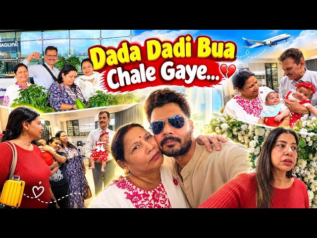 GUNNU AUR YUGGU KE DADA DADI CHALE GAYE😞
