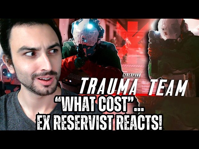 "TRAUMA TEAM"...- Ex Reservist Reacts to Cyberpunk's Medical Corporation - (Cyberpunk 2077 Lore)