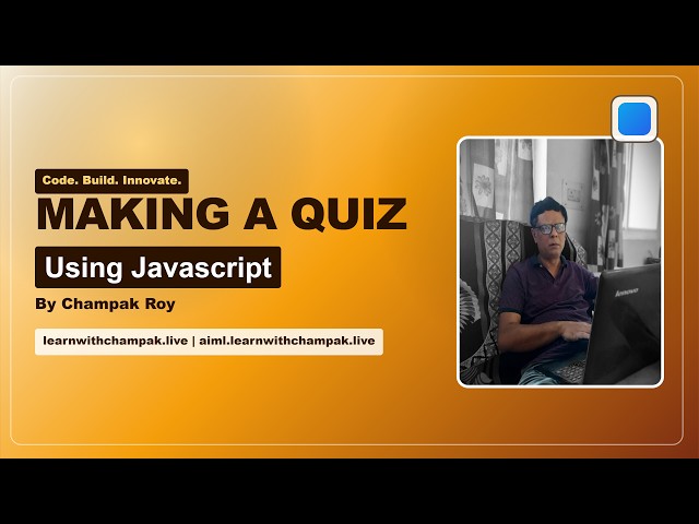 Build a JavaScript Quiz App from Scratch | Part 1: HTML, JSON and Quiz Logic