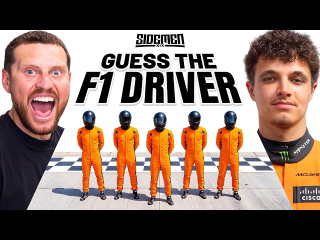 SIDEMEN GUESS THE F1 DRIVER ft. Lando Norris
