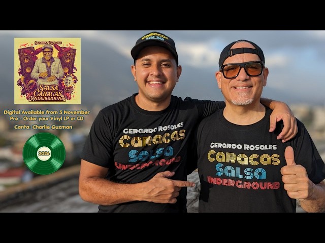 SALSA CARACAS UNDERGROUND GERARDO ROSALES  CANTA: CHARLIE GUZMÁN #Caracas #Salsa #Album #LP #Latin