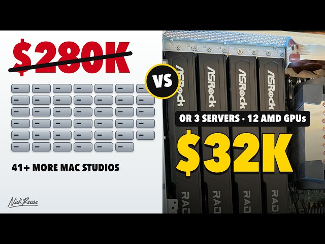Why we built three 4-GPU servers instead of buying more Macs