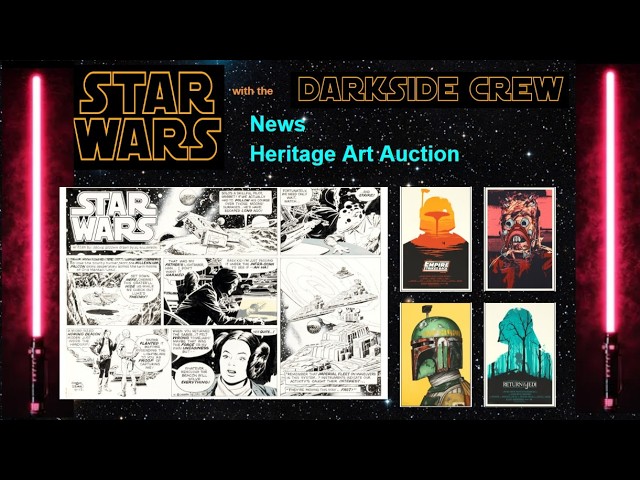 STAR WARS NEWS  🚨Haritage auction🚨 10/25/26