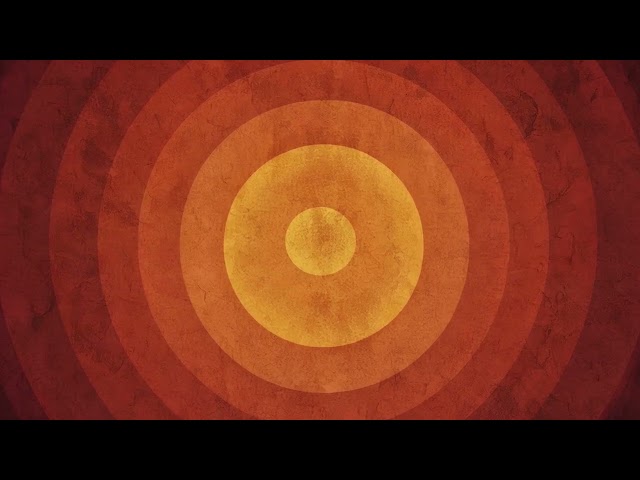 Red Gold Concentric Rings Seamless Loop 4K No Copyright