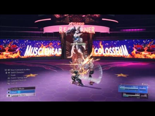HOW TO BEAT MINDFLAYER BATTLE (GOLD SAUCER) BATTLE AREA- CHAPTER 8 FF7 REBIRTH