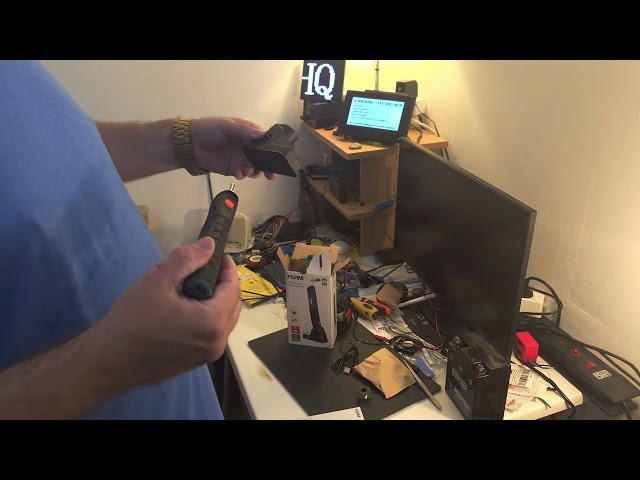 Ferm soldering iron on battery accu 4v SGM1016