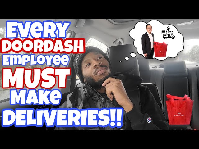 EVERY DoorDash Employee MUST complete ONE Delivery Per MONTH! 🤔 Tips and Tricks; WeDash