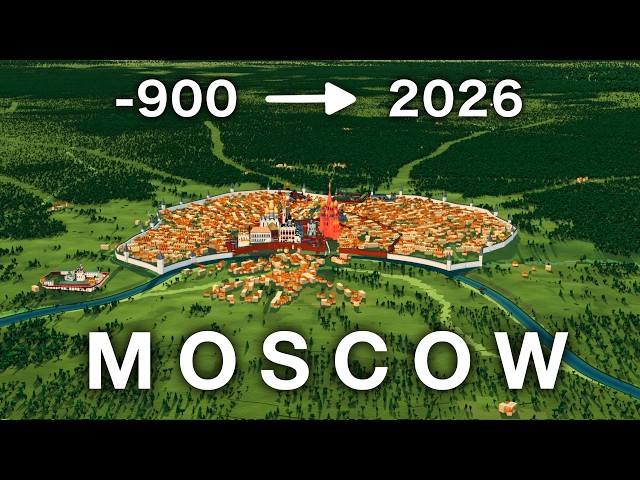 MOSCOW - 3D Timelapse