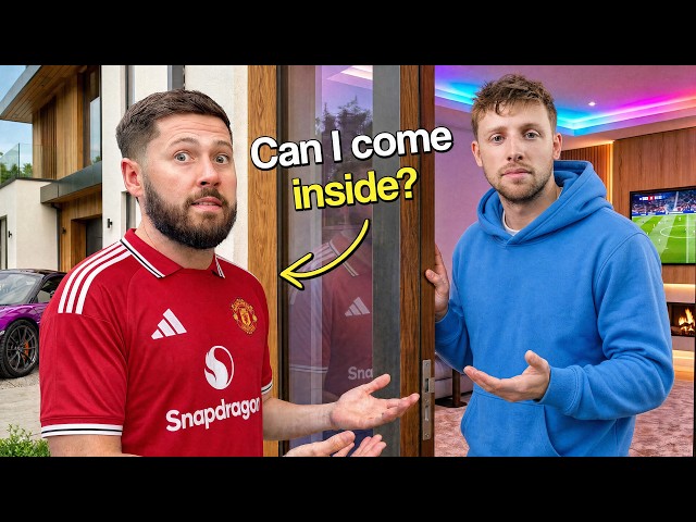 Asking YouTubers To Watch Football in THEIR Home