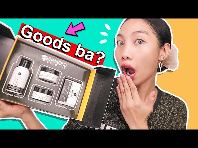 VIY LINE skincare DIAMOND GLOW KIT by Viy Cortez | VIYLINE cosmetics UNBOXING - FIRST LOOK REVIEW