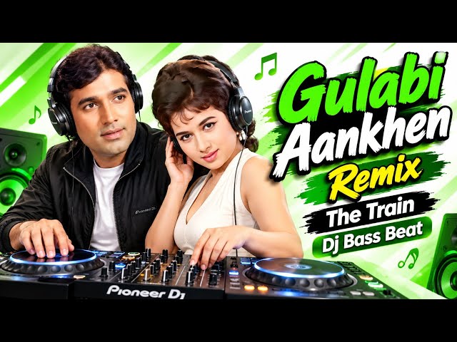 Gulabi Aankhen Remix ll Dj Bass Beat II The Train II New Bollywood Hit Dj Remix Song 2026