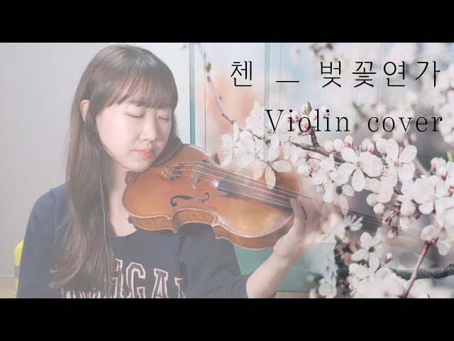 첸 (CHEN) - 벚꽃연가 (Cherry Blossom Love Song) | 바이올린 커버 violin cover
