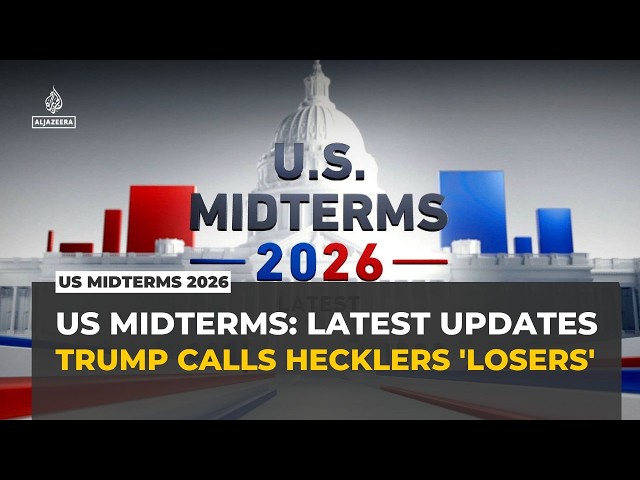 US midterms 2026 latest: Trump vs Hecklers: You’re ‘losers’