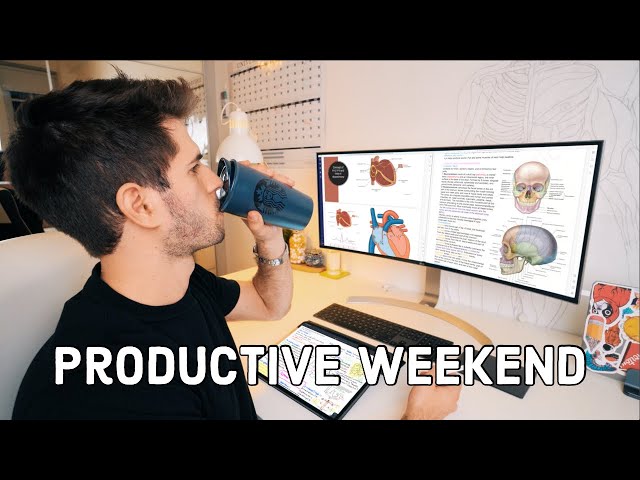 A Typical Weekend in Medical School VLOG | KharmaMedic