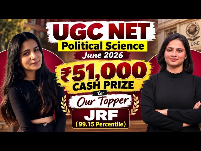 JRF Qualified | UGC NET Political Science Topper | Talking Polity | First Batch