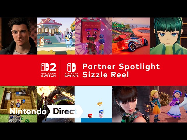 Partner Spotlight Sizzle Reel – Nintendo Direct 9.9.2026