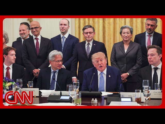 Trump & AI execs sign 'morally binding' commitment after summit
