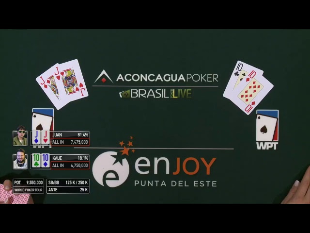 Watch Full Brasil Poker Live presents: WPT Uruguay Final Table