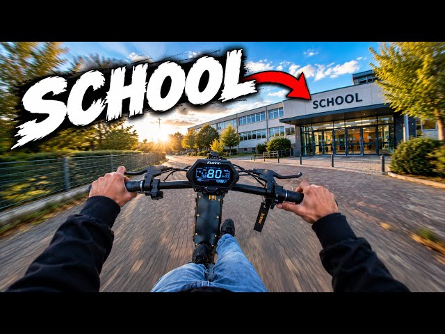 I Took My Kukirin G2 Master to School… and THIS Happened!