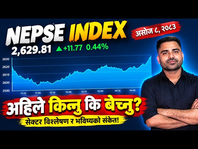 बजारको नयाँ गति: NEPSE मा आज के भयो? Nepse Analysis by Amit Jha | Investment Guru