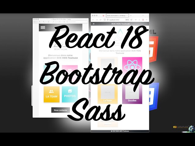 Tutoriel débutant : app JS avec React 18 + React-router + JSX + vanilla Bootstrap + Sass sur VS Code