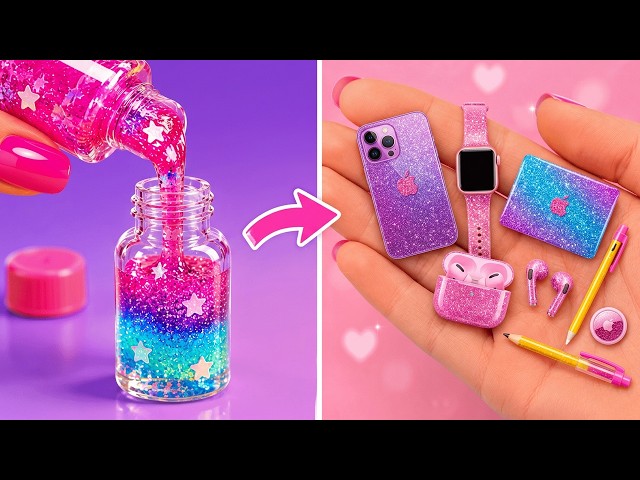 ADORABLE MINI SCHOOL SUPPLIES DIY! Cute Back-to-School Crafts & Miniature Ideas | 123 GO!