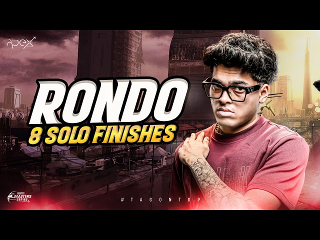 SOLO 8 FINISHES IN BGMS | JONATHAN IS BACK!! | BGMI!