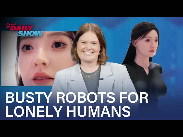 Tech Yeah: Eavesdropping Smart Watches, Humanoid Games & Busty Robo-Companions | The Daily Show