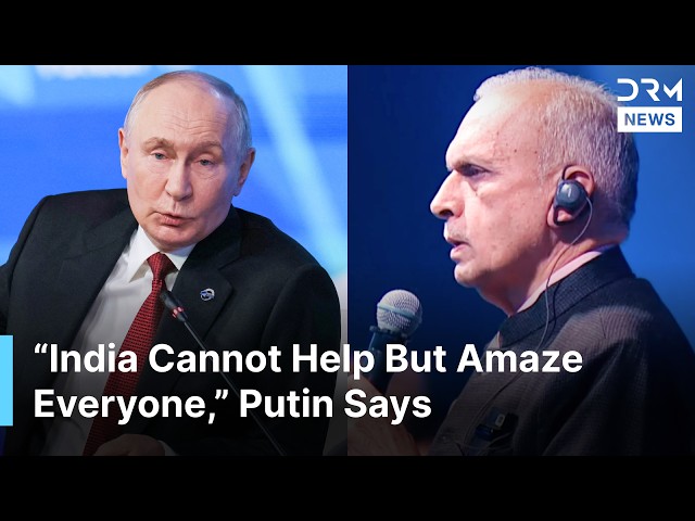 Indian Journalist Asks Putin About Modi Talks, Ukraine War and India-Russia Partnership | AC1N