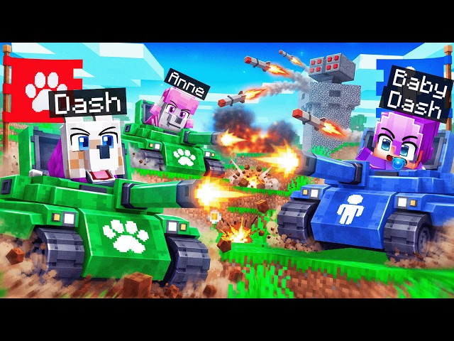 DOGS vs HUMANS Minecraft War...