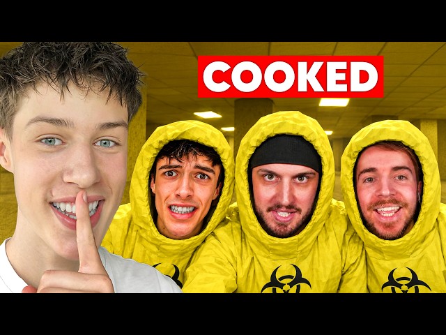 4 IDIOTS in the BACKROOMS... (ESCAPE THE BACKROOMS)
