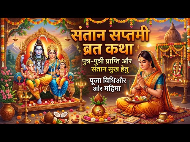 Santan Saptami Vrat Katha/When is Santan Saptami/Puja Rituals, Vrat Story and Auspicious Timing#v...