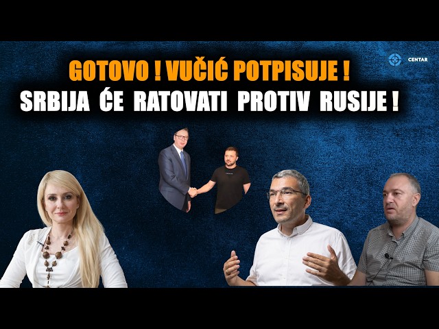 Vučić u Beogradu sa Zelenskim potpisuje ratni savez protiv Rusije - Trifković, Parović i Kostić