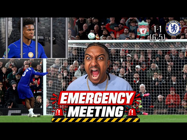 EMERGENCY MEETING! | #3ESTEVAO | LIVERPOOL KNOCK OUT CHELSEA ON PENS AGAIN! |