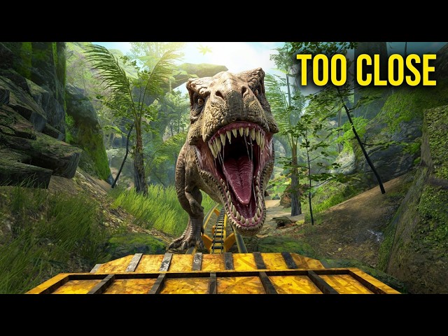 Roller Coaster - T Rex Kingdom