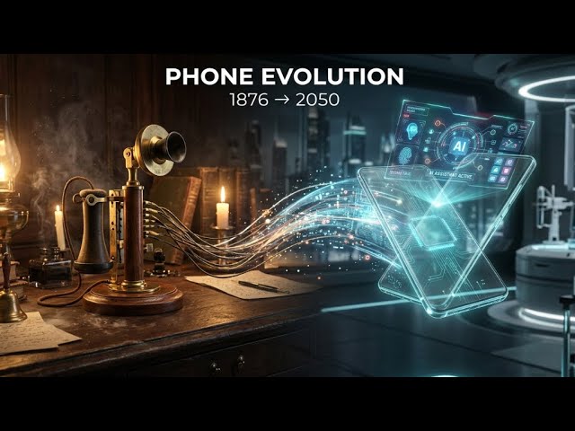 THE PHONE EVOLUTION: 1876-2050 🤯