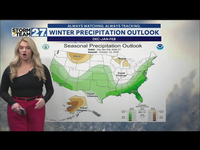 NOAA releases winter outlook for 2026-27 season