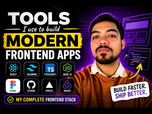 The ONLY Frontend Tools You Need in 2026
