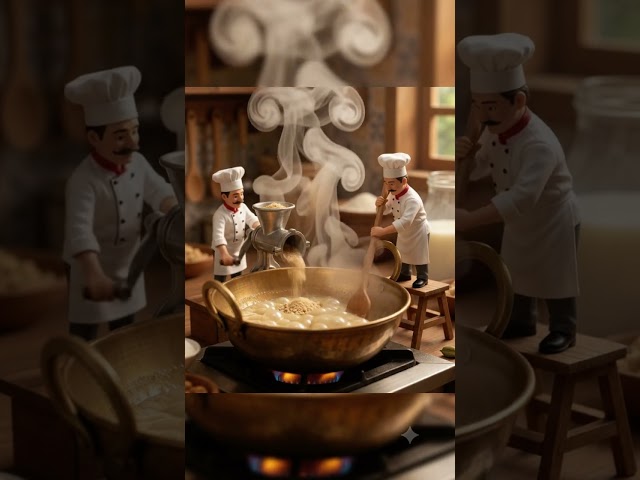 Miniature Chefs Making GULAB JAMUN. ASMR Video