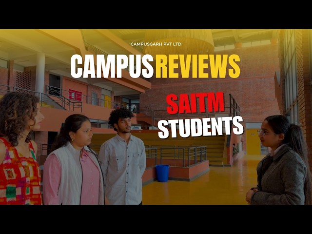 SAITM Gurgaon Review — Hostel, Mess, Gym, TPO and Classes | What Students Actually Said | CampusGarh