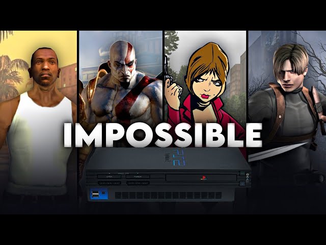 Games That Pushed The Ps2 Beyond Its Limits