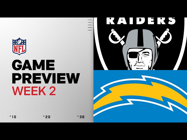 Las Vegas Raiders vs Los Angeles Chargers Game Preview | 2026 Week 2