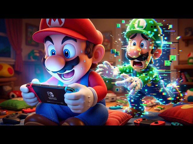 Mario Can’t STOP Playing Nintendo 🍄🕹️Then World Changed | Super Mario Odyssey Story