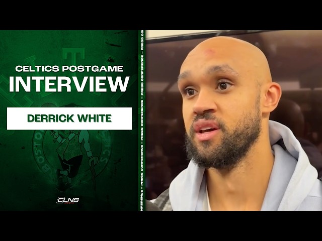 Derrick White EXPLAINS What Went Wrong in Pistons Loss | Celtics vs Pistons Postgame